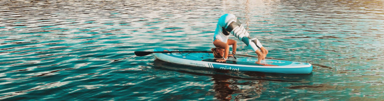 can you do yoga on a paddle board featured