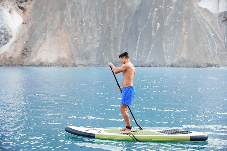 paddle boarding workout featured